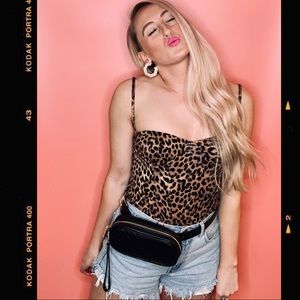 Leopard Print Bodysuit